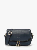 Sac Bandoulire S Tradition Cuir Etrier Bleu tradition ETRA059S