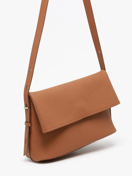 Shoulder Bag Cavalier Leather Etrier Brown cavalier ECLR135M other view 2