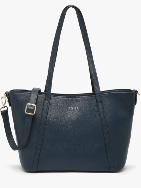 Sac Porté épaule S Tradition Cuir Etrier Bleu tradition ETRA060S