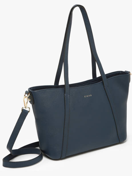 Sac Porté épaule S Tradition Cuir Etrier Bleu tradition ETRA060S vue secondaire 1