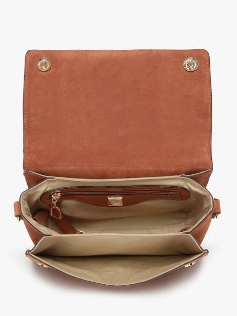 Sac Bandoulière M Altesse Suede Etrier Marron altesse suede EASU048M vue secondaire 3